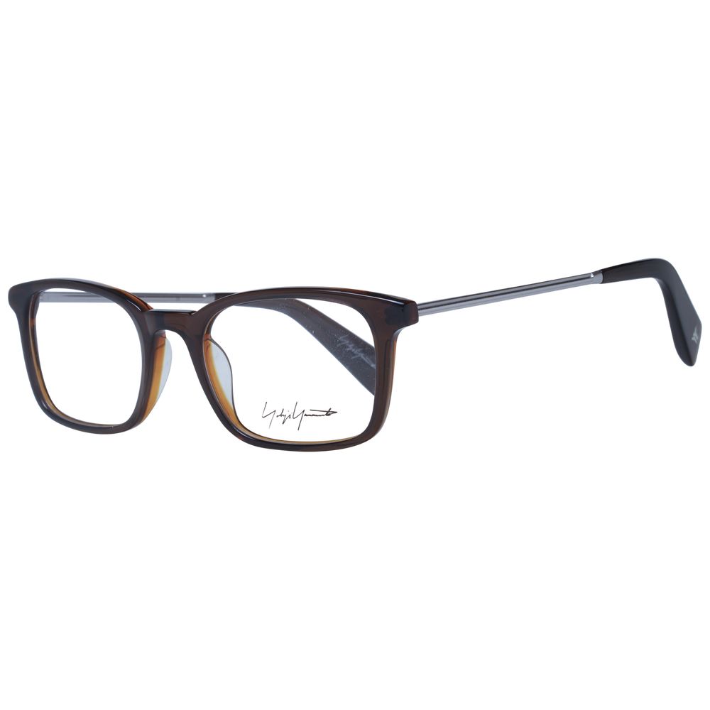 Yohji Yamamoto Braune optische Unisex-Rahmen
