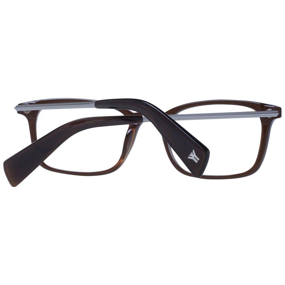Yohji Yamamoto Braune optische Unisex-Rahmen
