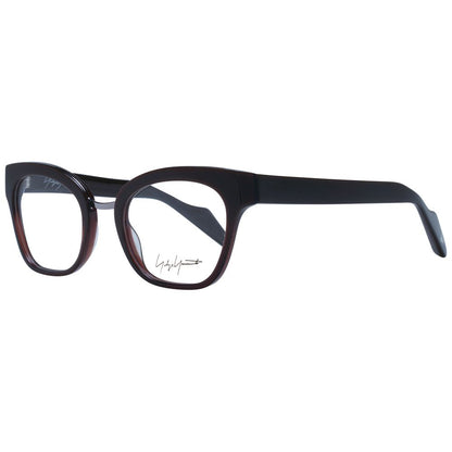 Yohji Yamamoto Braune optische Unisex-Rahmen