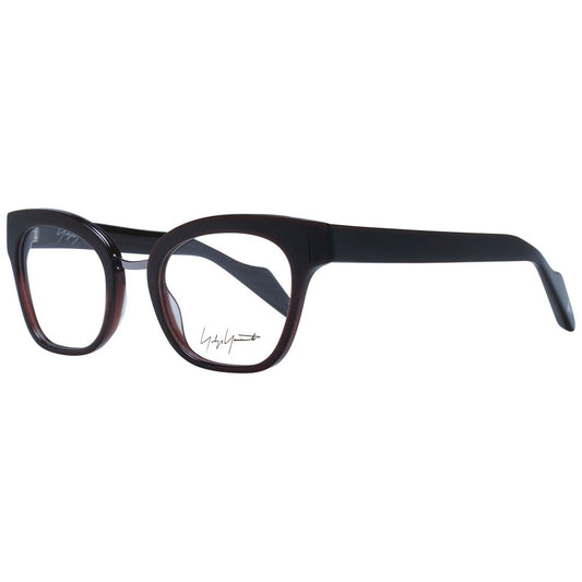 Yohji Yamamoto Braune optische Unisex-Rahmen