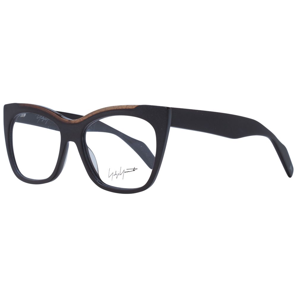Yohji Yamamoto Braune optische Unisex-Rahmen