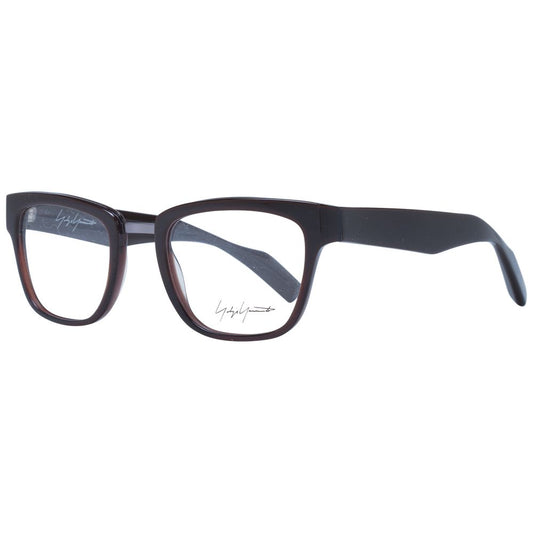 Yohji Yamamoto Braune optische Unisex-Rahmen