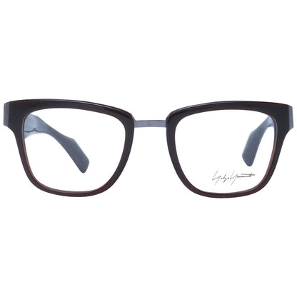 Yohji Yamamoto Braune optische Unisex-Rahmen