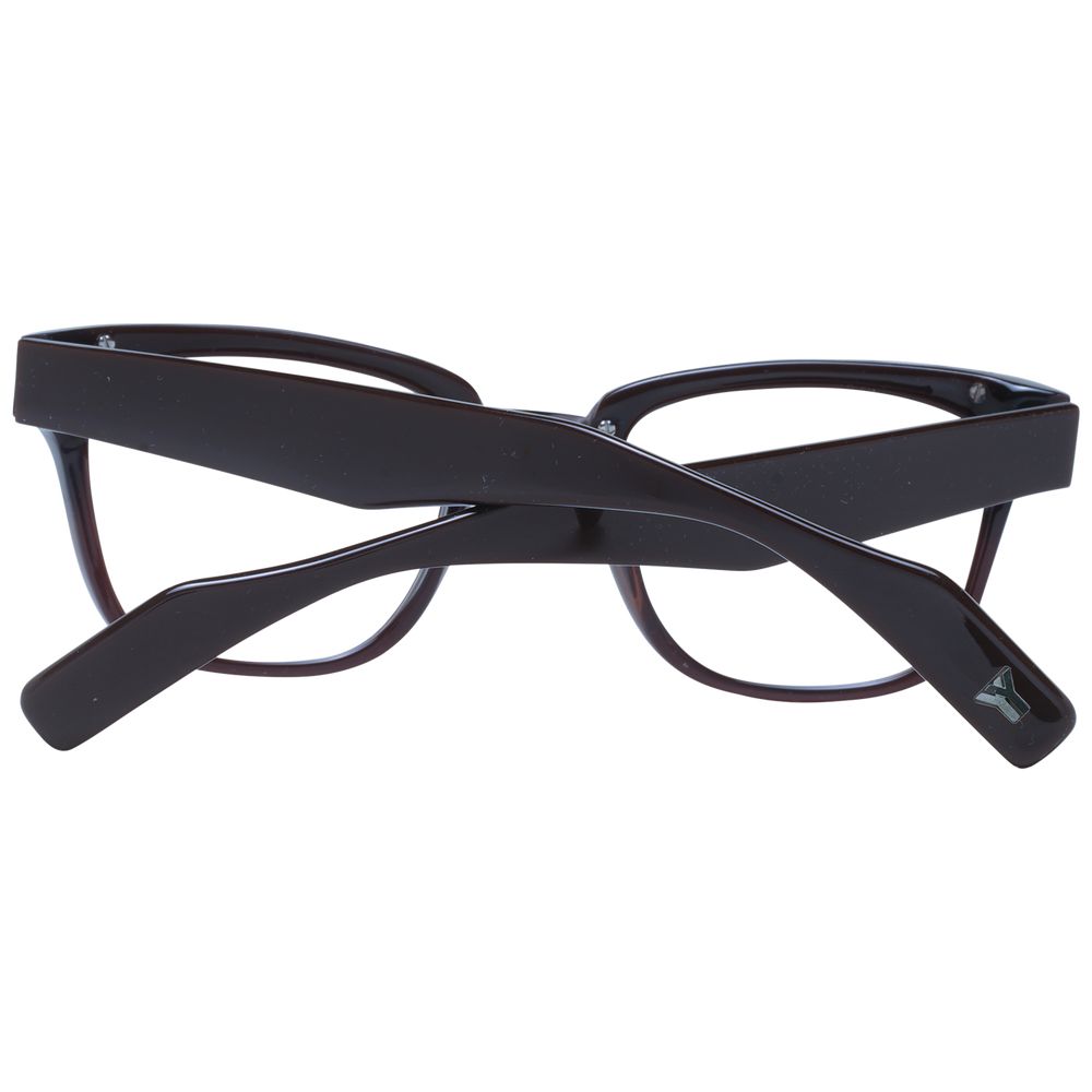 Yohji Yamamoto Braune optische Unisex-Rahmen