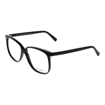 Montures de lunettes de vue unicolores noires pour homme et femme de Andy Wolf