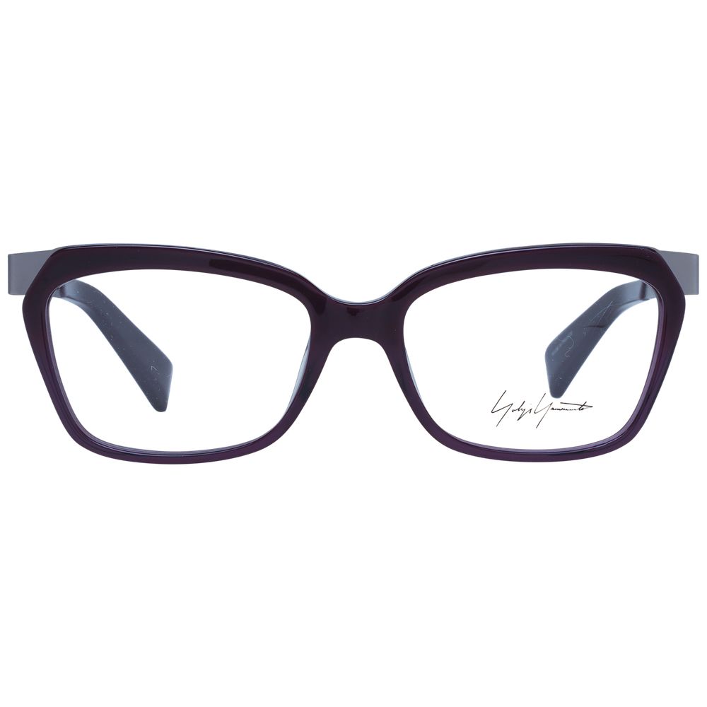 Yohji Yamamoto Lila Unisex Optische Rahmen