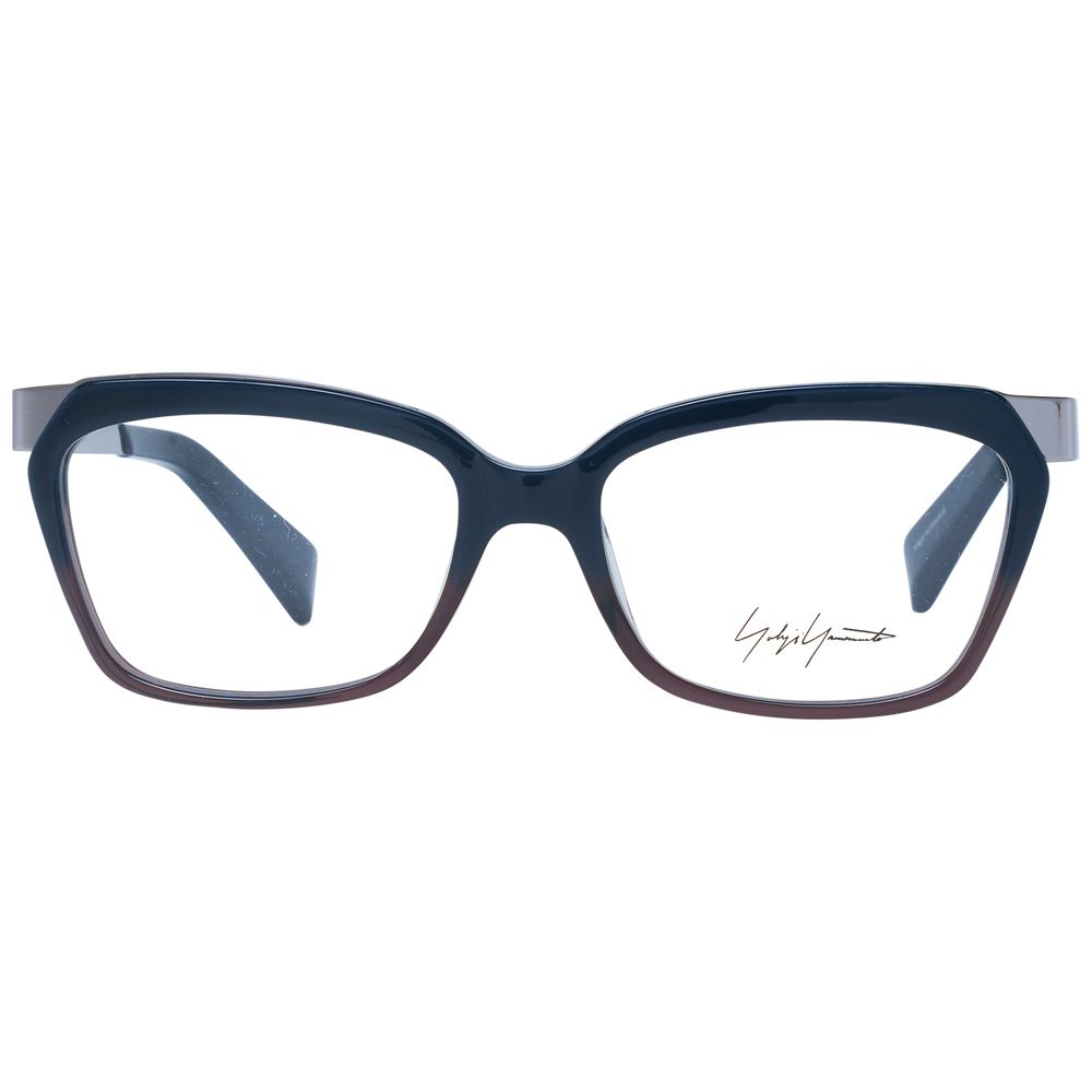 Blaue optische Unisex-Rahmen von Yohji Yamamoto
