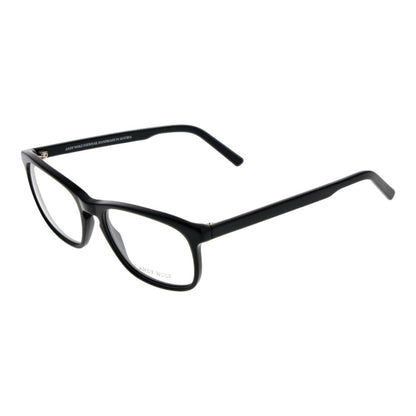 Montures de lunettes de vue unicolores noires pour homme et femme de Andy Wolf