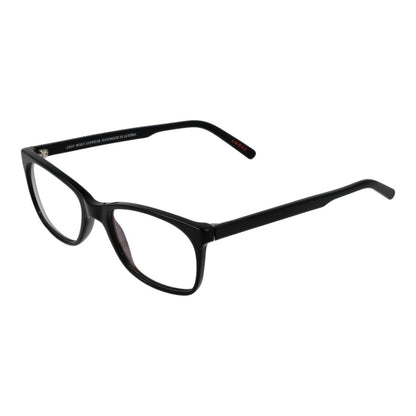 Montures de lunettes de vue unicolores noires pour homme et femme de Andy Wolf