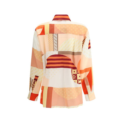 Fendi Patchwork-Hemd