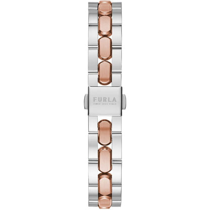 Furla Graue Edelstahluhr