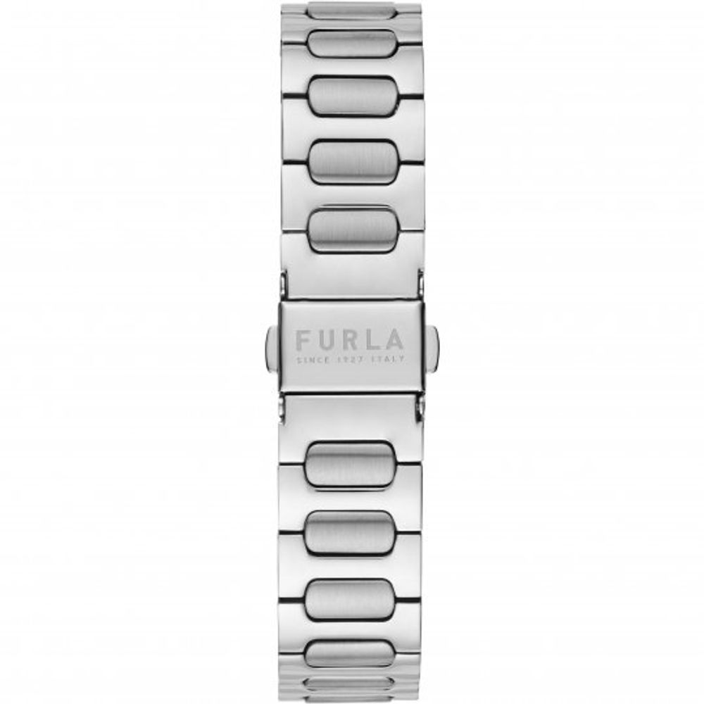 Furla Graue Edelstahluhr
