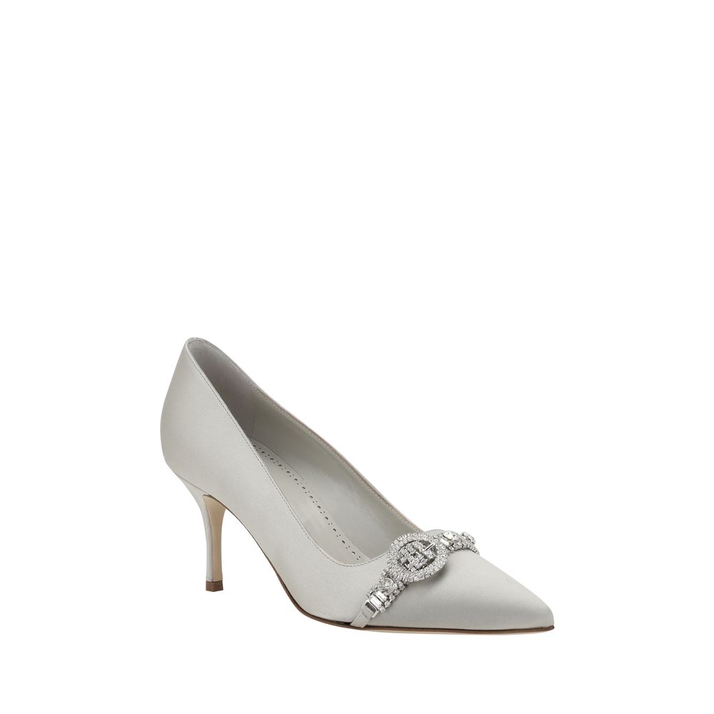 Escarpins en satin Asapump de Manolo Blahnik