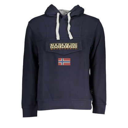 Pull en coton bleu Napapijri