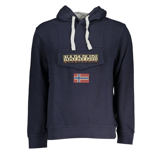 Blauer Baumwollpullover von Napapijri