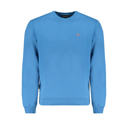 Pull en coton bleu Napapijri