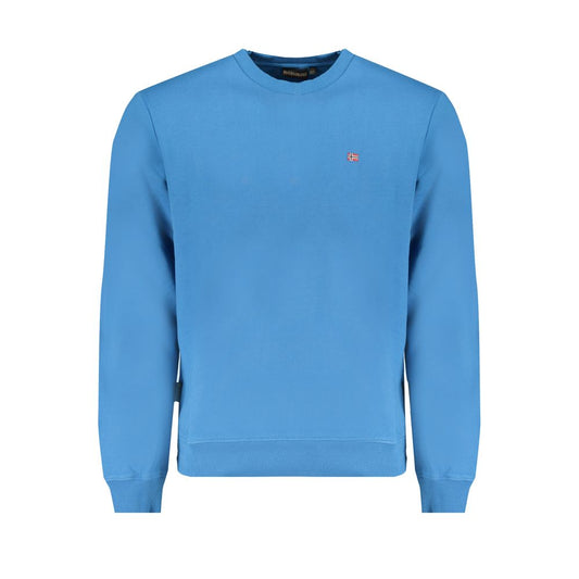 Blauer Baumwollpullover von Napapijri