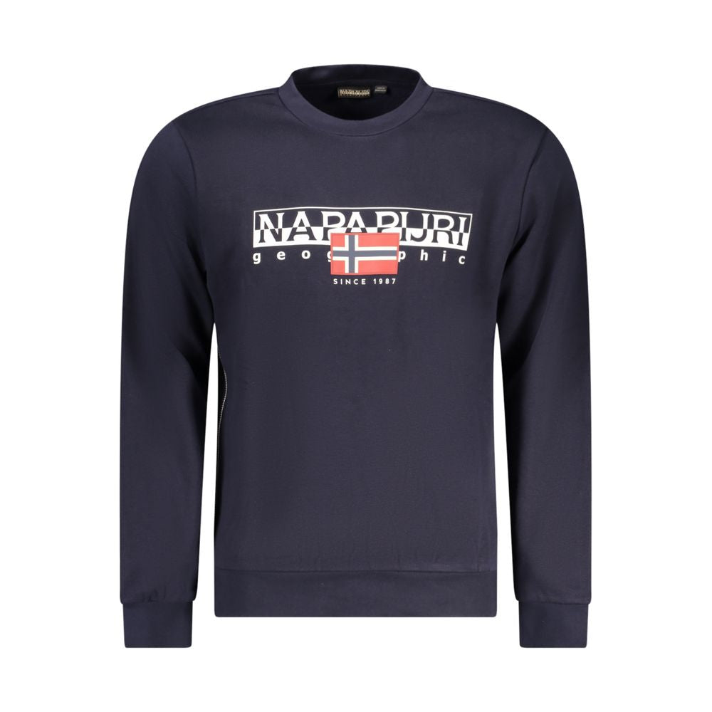 Pull en coton bleu Napapijri