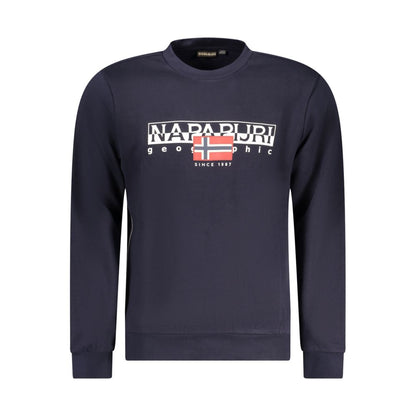 Pull en coton bleu Napapijri