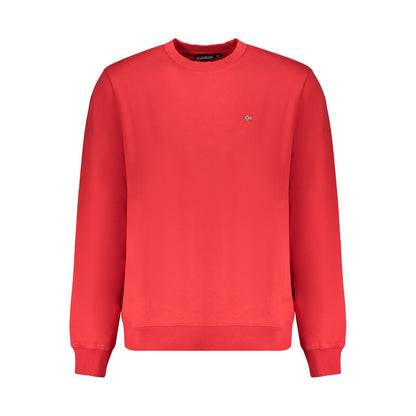 Napapijri Roter Baumwollpullover