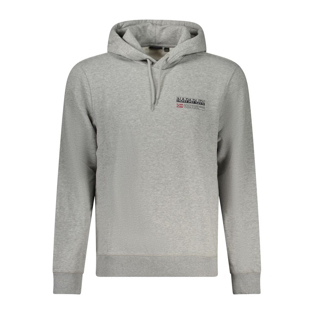 Pull en coton gris Napapijri