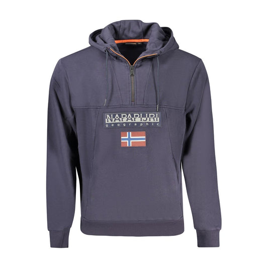 Blauer Baumwollpullover von Napapijri