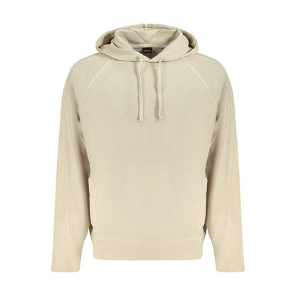 Pull en coton beige Hugo Boss