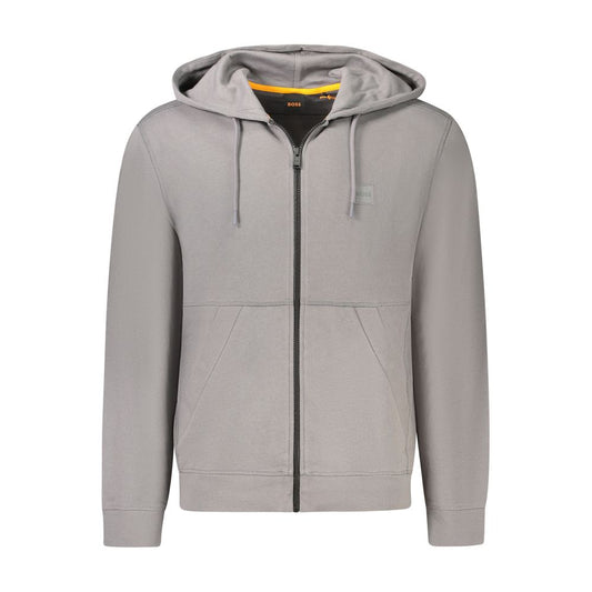 Hugo Boss Grauer Baumwollpullover