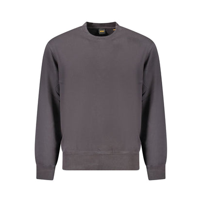 Pull en coton noir Hugo Boss