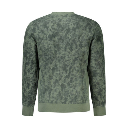 Pull en coton vert Hugo Boss