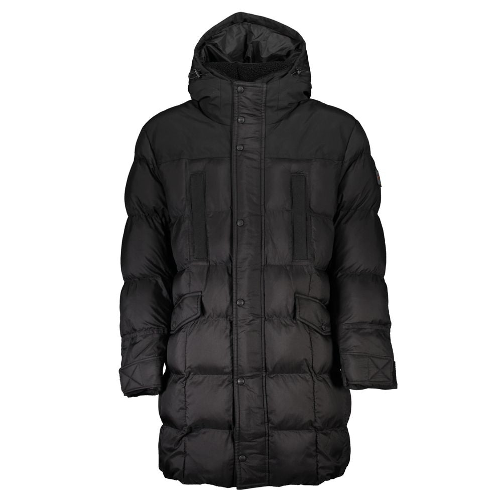 Veste en polyamide noire