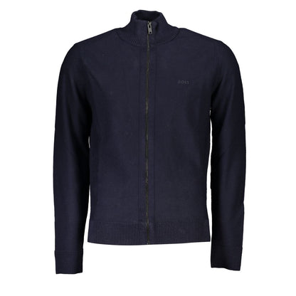 Pull bleu en polyamide Hugo Boss