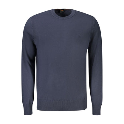 Pull en coton bleu Hugo Boss
