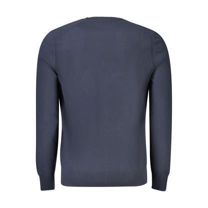 Pull en coton bleu Hugo Boss