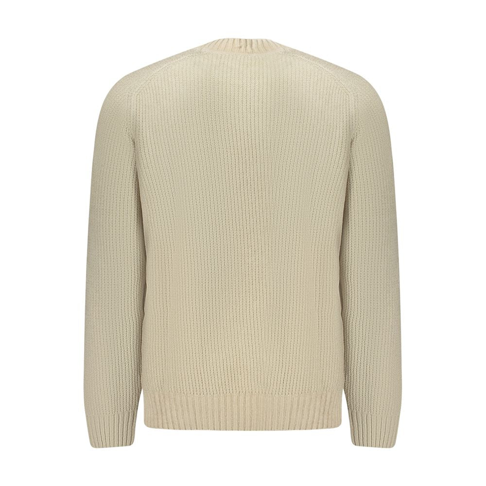 Pull en coton beige Hugo Boss