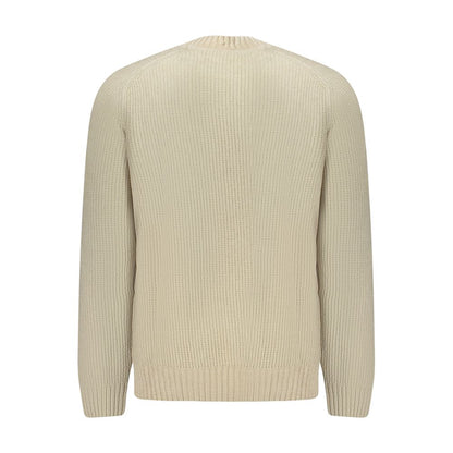 Pull en coton beige Hugo Boss