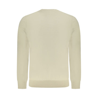 Pull en coton beige Hugo Boss