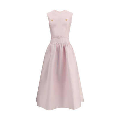 Robe longue en taffetas Self-Portrait