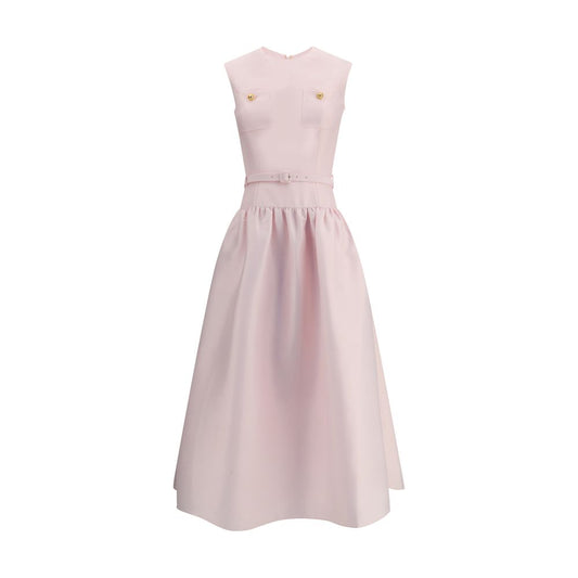 Robe longue en taffetas Self-Portrait