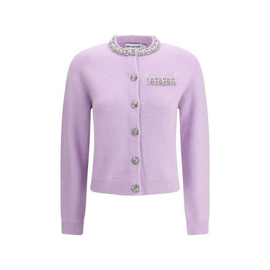 Cardigan paré de bijoux