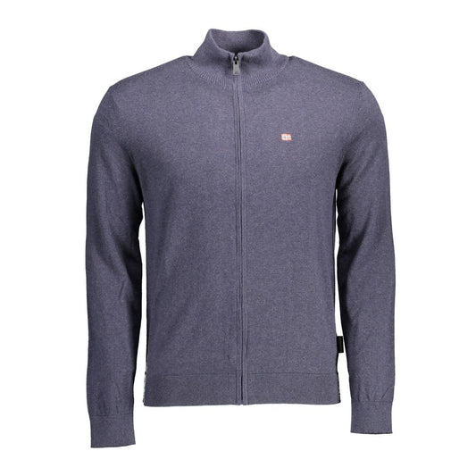 Blauer Baumwollpullover von Napapijri