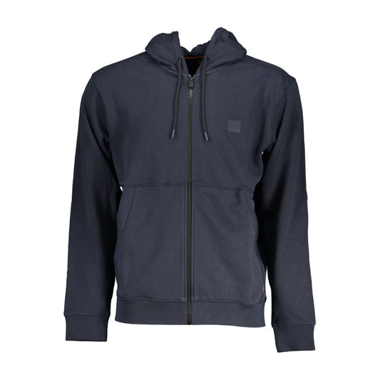 Hugo Boss Blauer Baumwollpullover