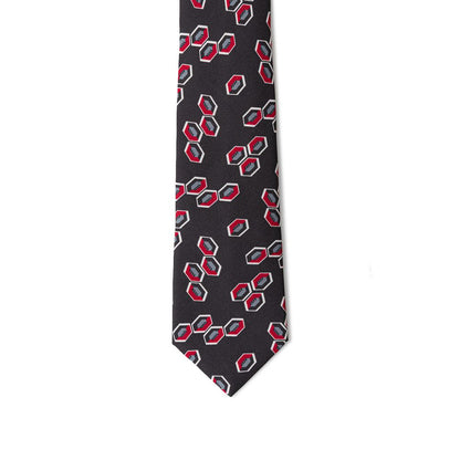 Giorgio Armani Graue Seidenkrawatten und Fliege