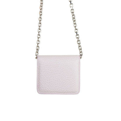 Portefeuille Maison Margiela en cuir de veau violet