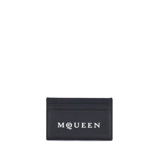 Kartenetui mit Logo von Alexander McQueen