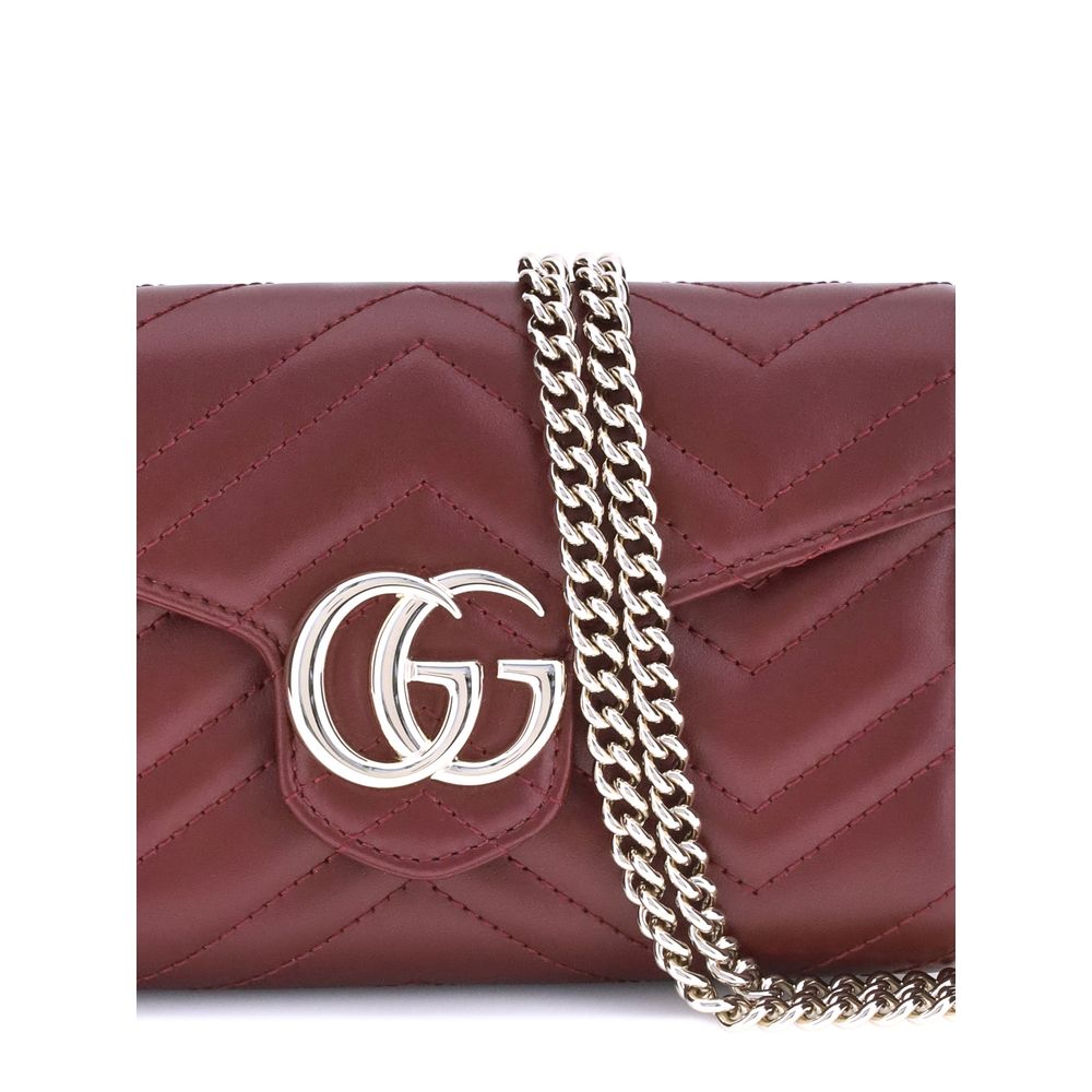 Gucci GG Marmont Geldbörse mit Kette
