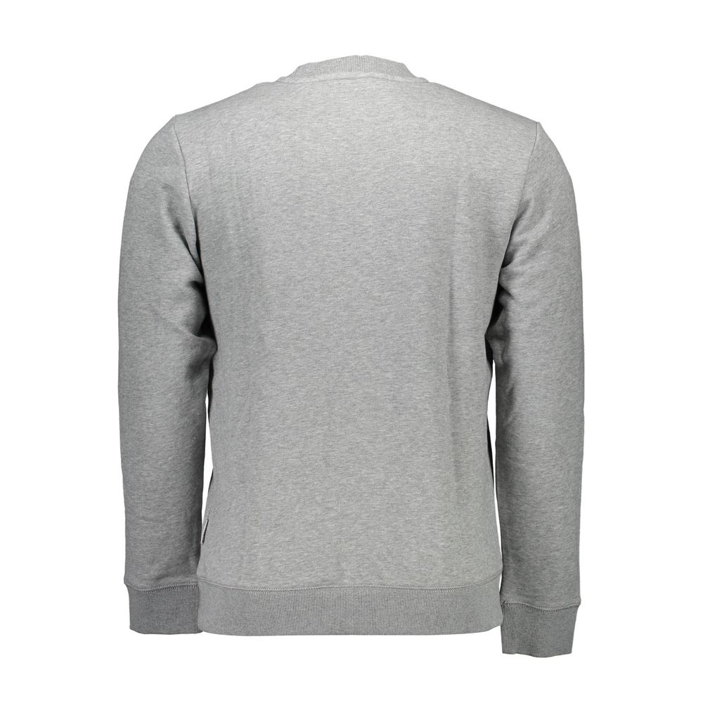 Pull en coton gris Napapijri