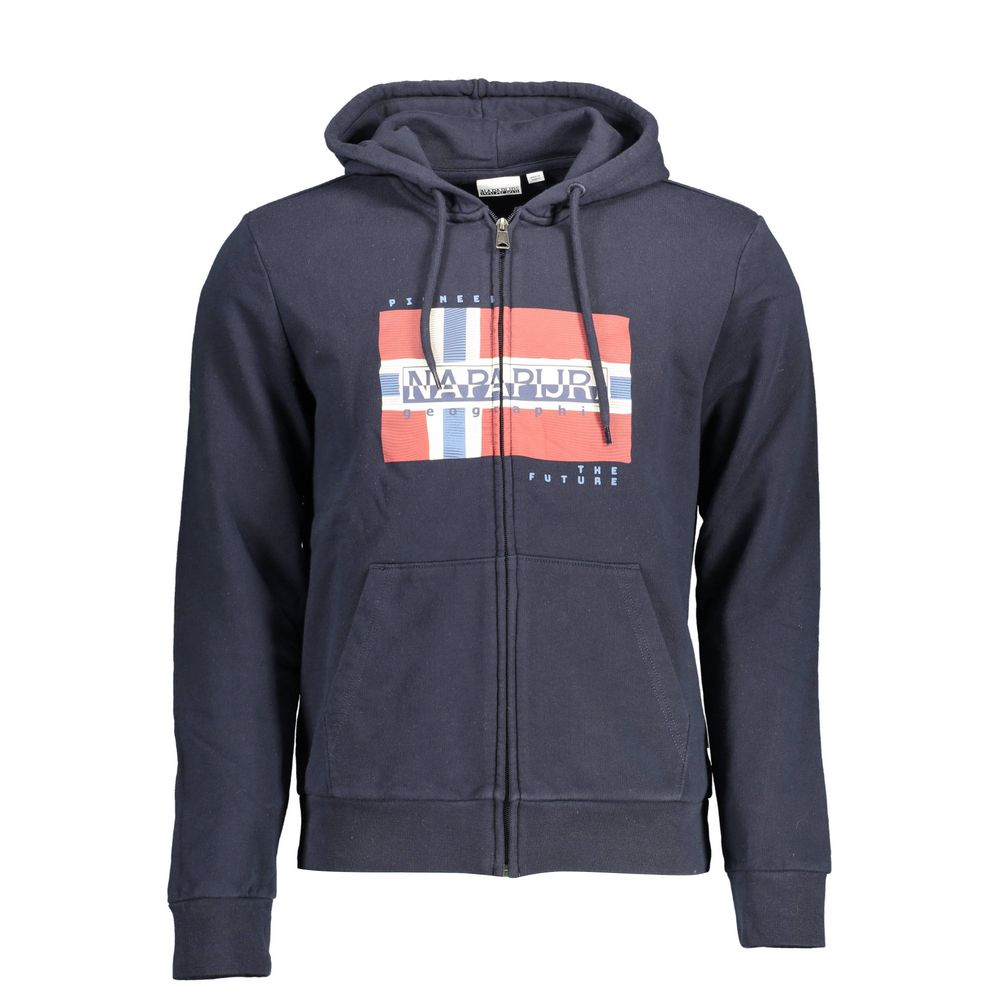 Pull en coton bleu Napapijri