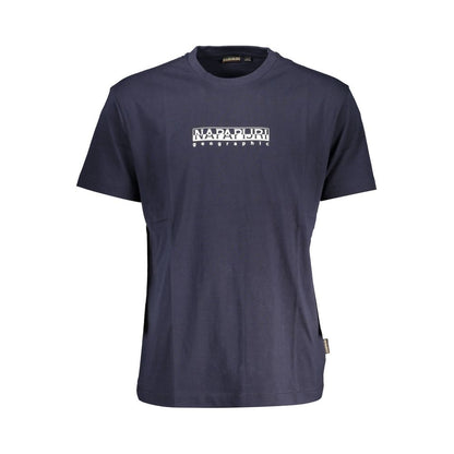 Napapijri Blue Cotton T-Shirt
