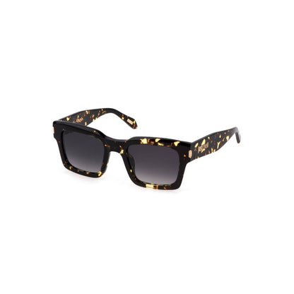Lunettes de soleil en plastique marron Just Cavalli